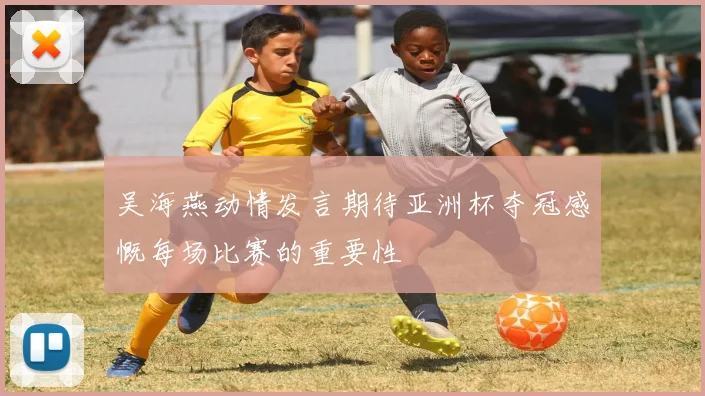 吴海燕动情发言期待亚洲杯夺冠感慨每场比赛的重要性